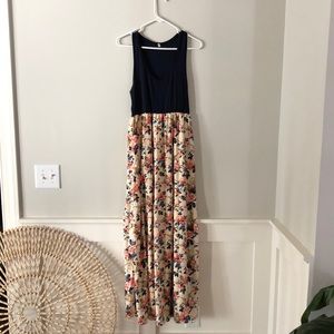 Maternity Maxi Dress - PinkBlush